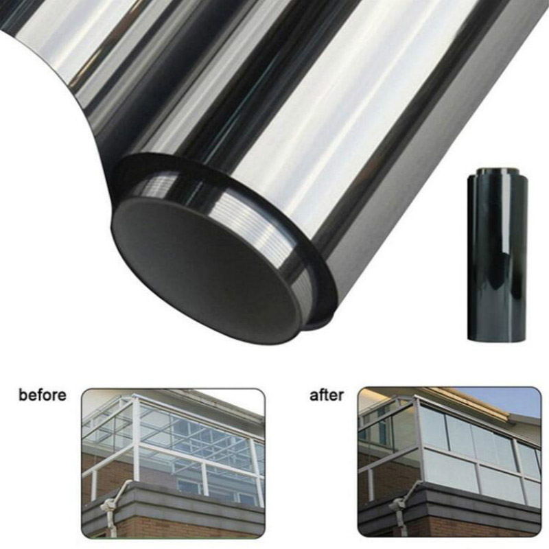 300x50cm Black Auto Car Home Window Glass Building Tinting Film Roll Side Window Solar UV Protection Sticker Curtain Scraper