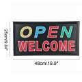 LED Store Open Sign Advertising Light Board Shopping Mall Bright Animated Motion Neon Business Store Billboard US AU Plug