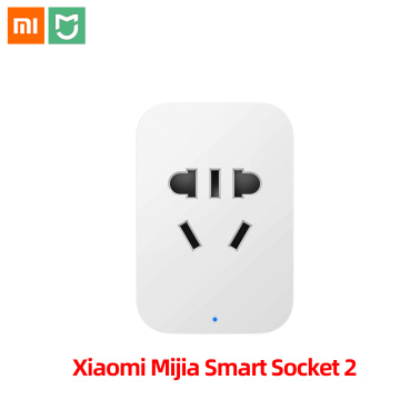 Xiaomi Mijia Smart Socket 2 Bluetooth Gateway Version Wireless Remote Control Sockets Adaptor Power On And Off With Phone