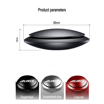 For Toyota Auris Interio Car Air Freshener Instrument Seat Aromatherapy Car-styling Flavor Car Perfume UFO Shape Scent Decor