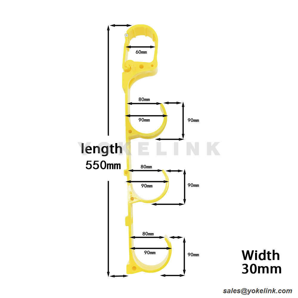 Industrial Plastic Cable Management Hooks (6)