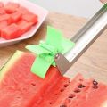 New Windmill Plastic Slicer with Watermelon Knife Form Used in Stainless Steel Tool of Watermelon Power-saving Cutting Machine