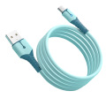 5A Liquid Silicone USB Type C Cable For Huawei Mate 40 Pro P40 Pro Super Charge Type C Cable USB C Data Cable For Samsung S10