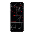 Bright Black Cover Point Light line For Samsung Galaxy Note 20 Ultra 10 9 8 S10 S10E S9 S8 S7 Plus 5G Phone Case