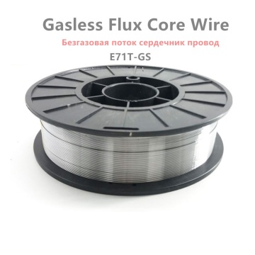 1KG E71T-GS Flux Cored Gasless Welding Wire No Gas or MIG Steel Welding Wire 0.8mm/1.0mm/1.2mm Self-shielded welding wire