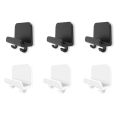 3x Adhesive Phone Tablet Holder Wall Mount Stand Hook Cradle for iPad Cellphone 667C