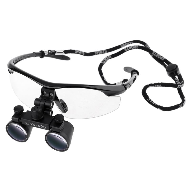 Dental Loupes 2.5X 3.5X Magnification Binocular Medical Magnifier Dentistry Surgical Optical Glass Lens Dentist