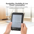 BK-6006 Portable E-Book Reader 8GB E-Ink 6 Inch Multifunction EReader 800X600 High Resolution Display Sn 300DPI