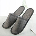 5 Pairs Adults Homestay Soft Unisex Slippers Comfortable Gift Travel Hotel Anti Slip Linen Home Guest Spa Disposable Casual