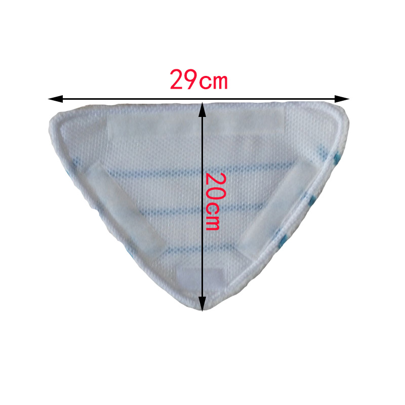 Triangle Bonded Mop Pad Steam Cleaner Parts for H20 Series Steam Cleaner Cloths