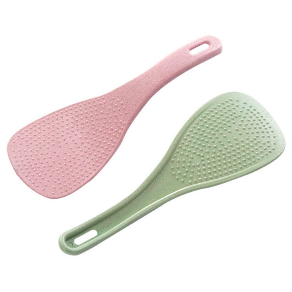 Wheat straw nonstick rice Spoon spatula short handle ladle kitchen environmental protection Kitchen Accessories