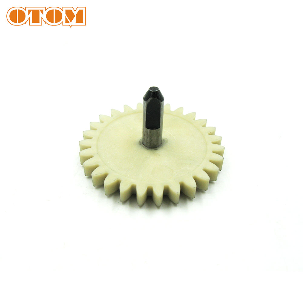 OTOM For HONDA Water Pump Impeller Gear Motorcycle Dirt Bike Engine Part Water Cooled Water Pump Shaft For AX-1 AX1 NX250 NX 250