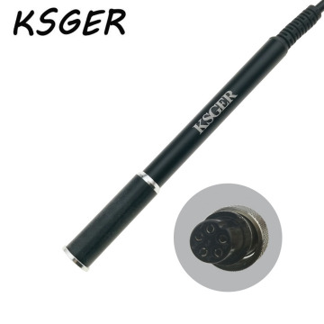 KSGER STM32 OLED Alloy Aluminum 9501 Soldering Solder Iron Soldering Handle For Hakko T12 Electric Soldering Irons DIY Kits