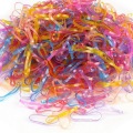 About 500pcs/bag High Quality Baby Kids TPU Hair Holders Rubber Bands Thin Elastics Girl Women Tie Gum Hair Accessories