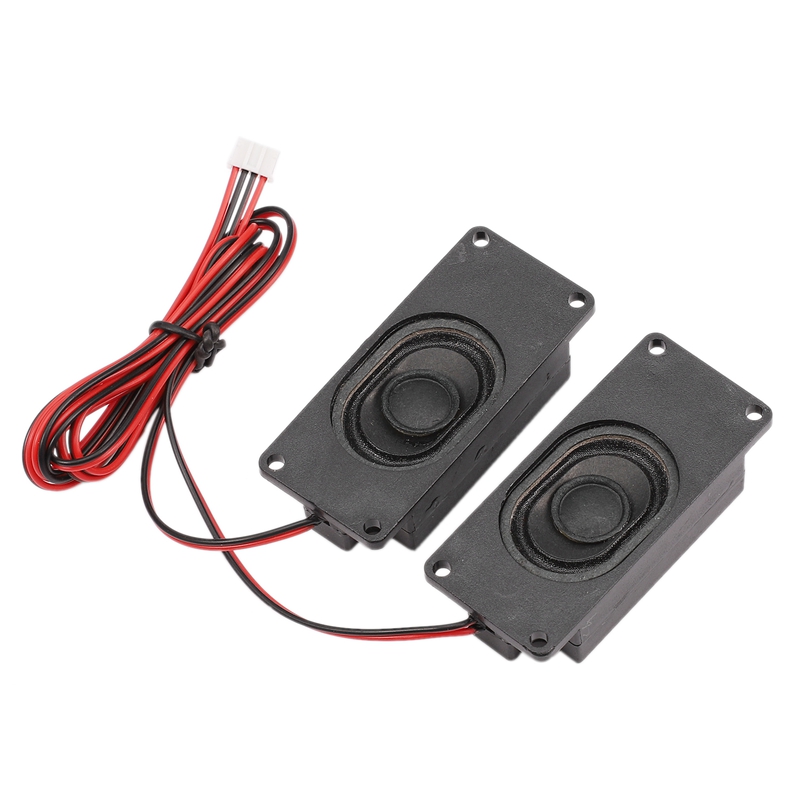 4 Ohm 3W LCD Panel Speaker Amplifier o Frequency Output for V59/56/59 3463A SKR.03 - Black (30mm x 70mm) 1 Pair