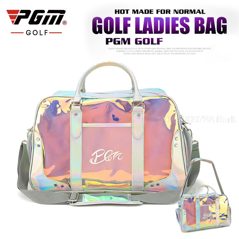 PGM 2 in 1 Golf Clothing Bag Large Capacity Golf Shoes Bag for Outdoor Sport Golf Travel Package Fashion Colorful Bags