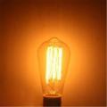 E27 25W Glass Edison Light Bulb Incandescent Bulb ST64 Retro Edison Lights Pendant Decoration Bulb Filament Bulb 110V/220V