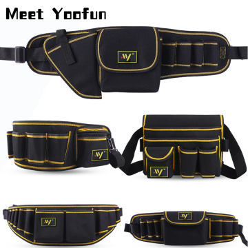 Multi-function Waist Pack Repair Tool Storage Bag Oxford Cloth Hardware Tool Pocket Wrench Pliers Storage Bag