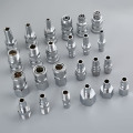 Pneumatic Fittings Female Male Air Line Hose Compressor Fitting Connector Quick Release Coupler Set Pneumatic Parts
