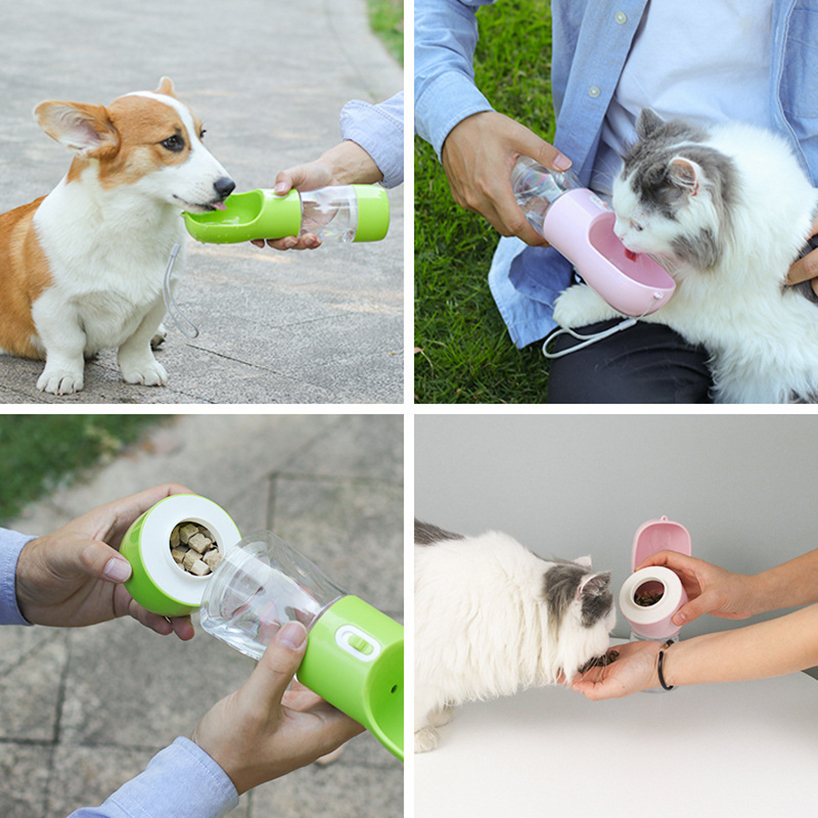 Pet Dog Drinking Water Bottle Dog Cat Health Feeding Water Feeder Portable Travel Outdoor Feed Bowl Water Dispenser Pet Products