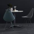 Plastic Backrest Modern Dining Chairs Nordic Custom Leisure Hotel Negotiation Chair Kitchen Furniture Lazy Single Sofa Chair
