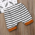 Summer Newborn Toddler Baby Boy Vest Tank Top Hoodies Pants Shorts Outfits 2PCS Cotton Set 0-24M Fashion Boys Clothes