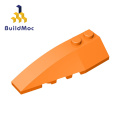 BuildMOC Compatible Assembles Particles 41748 6x2 (Left) For Building Blocks Parts DIY LOGO Educational gift Toys