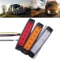 Car Accessories Indicator Lamp Truck side lights Turn signal light 12/24V 6LED Car Trailer Truck Rear Stop Brake Tail Lights