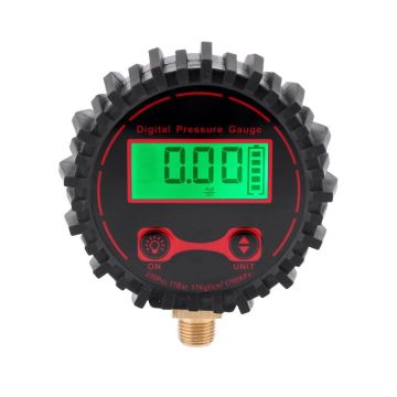 250PSI Digital Tire Pressure Gauge Car Pressure Tester M11*1 Thread with Light B85C