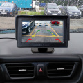 ZIQIAO 4.3 Inch LCD Parking Monitor with HD Reversing Rear View Camera Optional P01