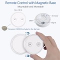Magnetic Remote Control Light Switch Kit, 200m Range Mini Wireless Lighting Switch for Household Appliances, 3 remotes 2 relays