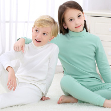 Kids Pijamas Turtleneck Children Sleepwear Baby Underwear Sets Boys Girls Pyjamas Cotton Nightwear Baby Boy Pajamas