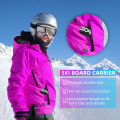 1Piece Adjustable Ski borad Carry strap Ski Pole loop strap Skiing Anti-fog Reinforced shoulder Strap Skiing equipment