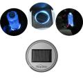 Solar Power Energy Car Cup Holder with USB port Mat Blue LED Pad Cup Coaster Car Interior Decoration Light Cup Non Slip Pad