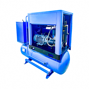 20HP Integrated Compressor with Dryer and Tank