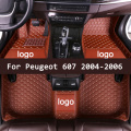 APPDEE Car floor mats for Peugeot 607 2004 2005 2006 Custom auto foot Pads