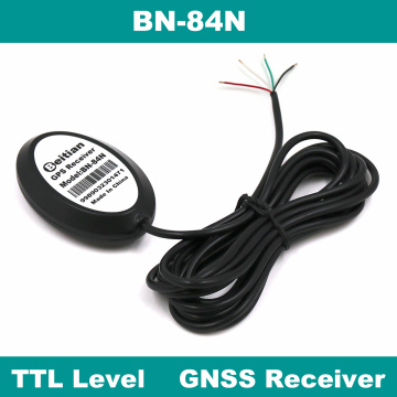 BEITIAN New 4 Cable DIY M8030-KT Magnetic Bottom Waterproof IP67 Ubx M8030-KT 1Hz GNSS GLONASS GPS Receiver TTL level BN-84N