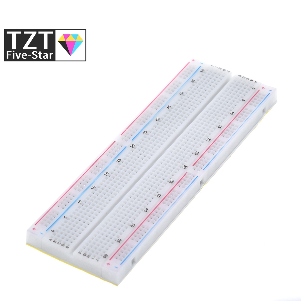 TZT Breadboard 830 Point PCB Board MB-102 MB102 Test Develop DIY kit nodemcu raspberri pi 2 lcd High Frequency