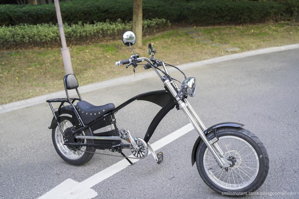 high carbon steel 1000w 20ah chopper bicycle