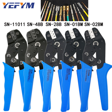 plug crimping pliers XH2.54 spring 2.8 4.8 6.3 VH2.54 3.96 2510 terminal SN-48B/28b/01BM/02BM/11011 wire clamp tools