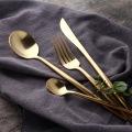 304 Stainless Steel Dinner Set Cutlery Luxury Knife Fork Spoon Dessert Dinnerware Western Food Silverware Kitchen Tableware