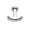316L Stainless Steel Anchor Slide Charms for Men's Bracelet Making Fit 12x6mm Flat Leather Cord Jewelry DIY Metal Accessories