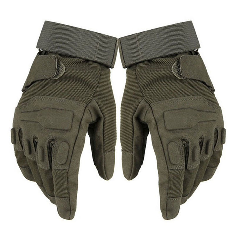 Winter Sport Gloves Men's Outdoor Military Gloves Full Finger Army Tactical Mittens Wear-resistant Riding Climbing Gloves