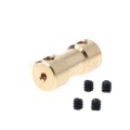 2-5mm Motor Copper Shaft Coupling Coupler Connector Sleeve Adapter US Drop Shipping