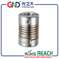 Coupler GND zinc alloy material flexible shaft couplings for micro motor and encoder coupling servo motorshaft