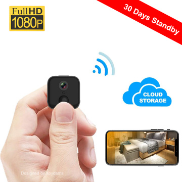 2020 new WiFi Mini camera Wireless Nanny Security Cam 30 Days Standby with PIR Night Vision Motion two-way voice hidden TF card