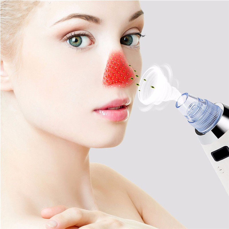 Beauty Star Vacuum Blackhead Remover Facial Pore Cleaner Comedo Blackhead Vacuum Suction Machine Microdermoabrasion Peel Skin