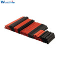 127Pcs Red Black Heat Shrink Tubing Polyolefin 2:1 Electrical Wrap Wire Cable Sleeves Insulation Shrinkable Tube Assortment Kit