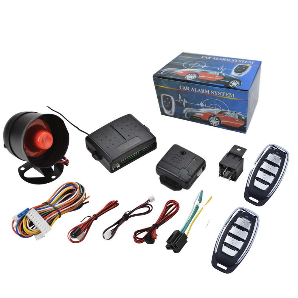 Universal Car Alarm System Auto Central Locking Security Remote System Keyless Entry Remote Control PKE Car Engine Start Stop