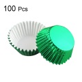 100pcs green